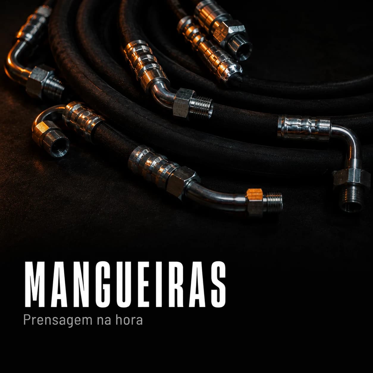 Mangueiras — Prensagem na hora