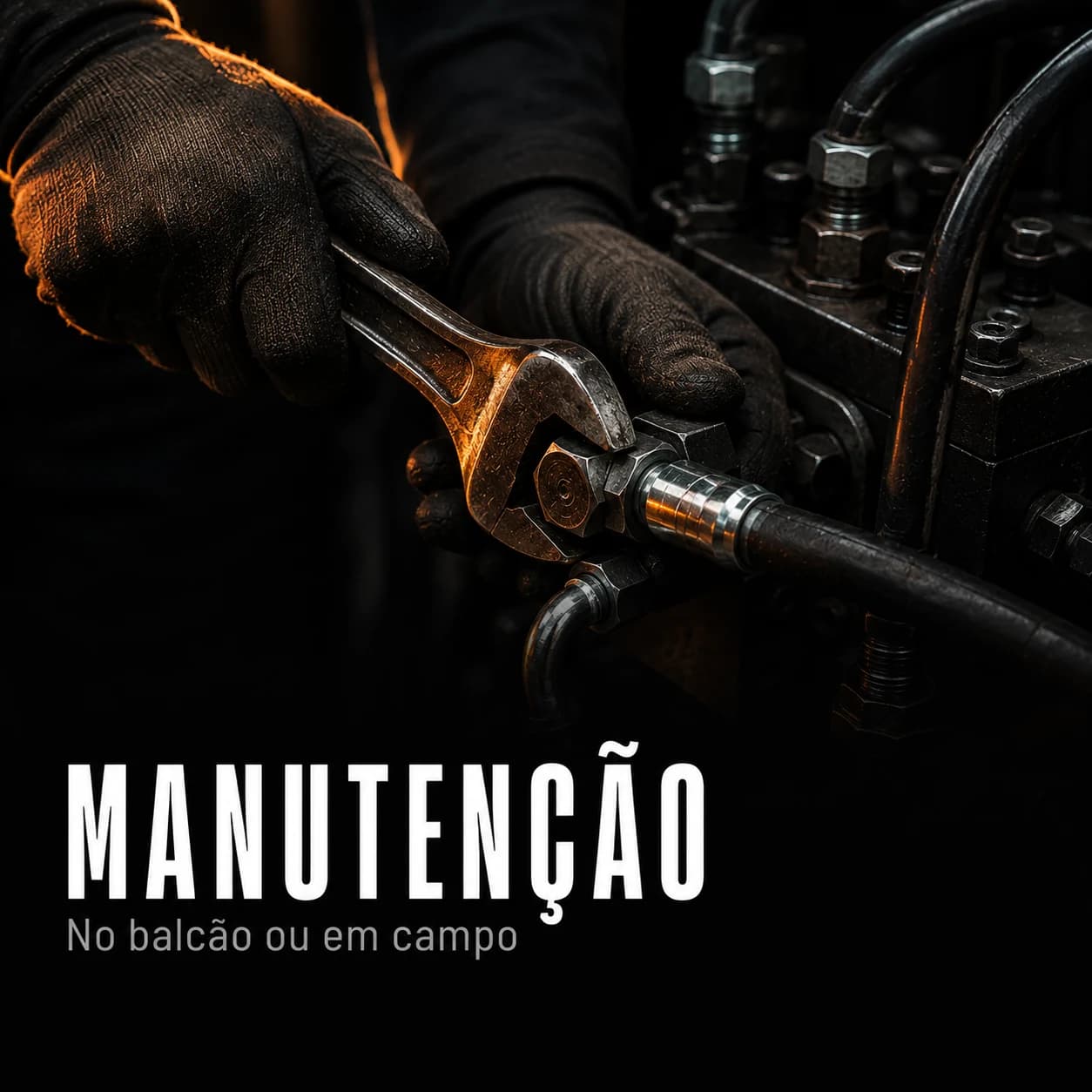 Manutenção — No balcão ou em campo
