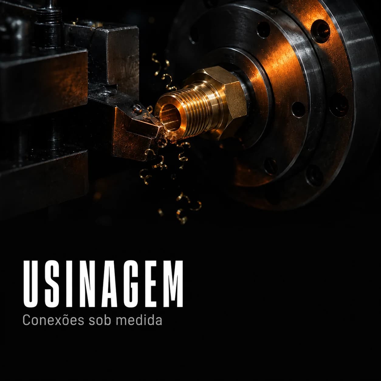 Usinagem — Conexões sob medida